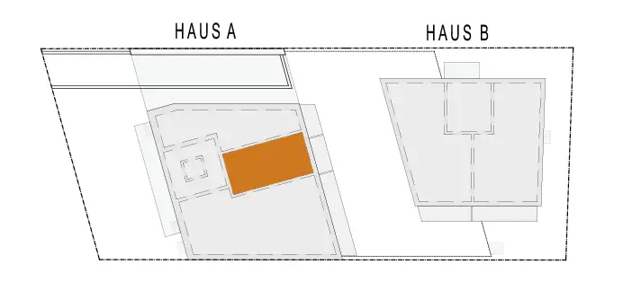 Lage der Wohnung 02 im Gebäude
