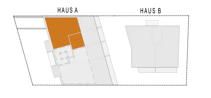 Lage der Wohnung 12 im Gebäude