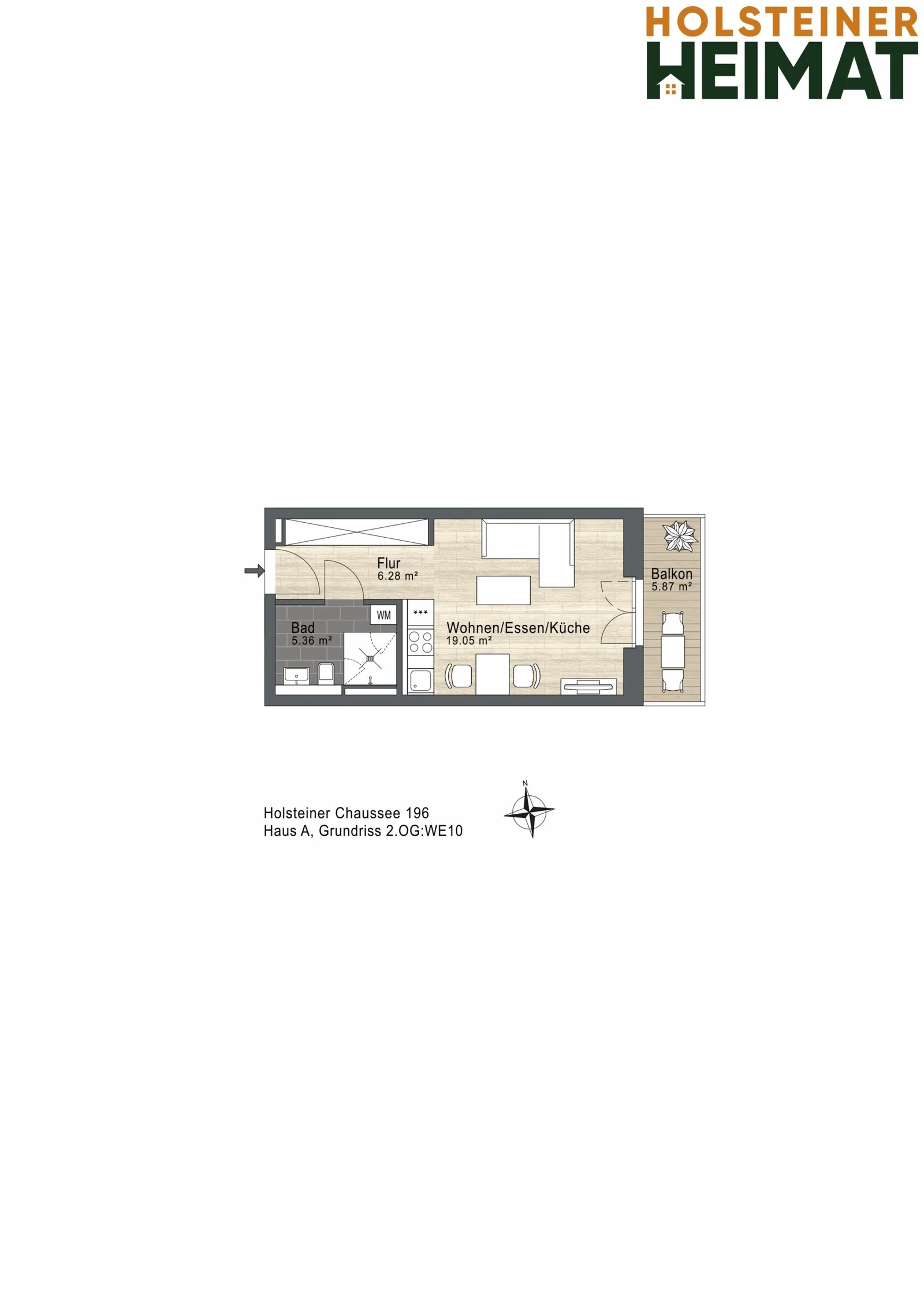 Grundriss Wohnung 10