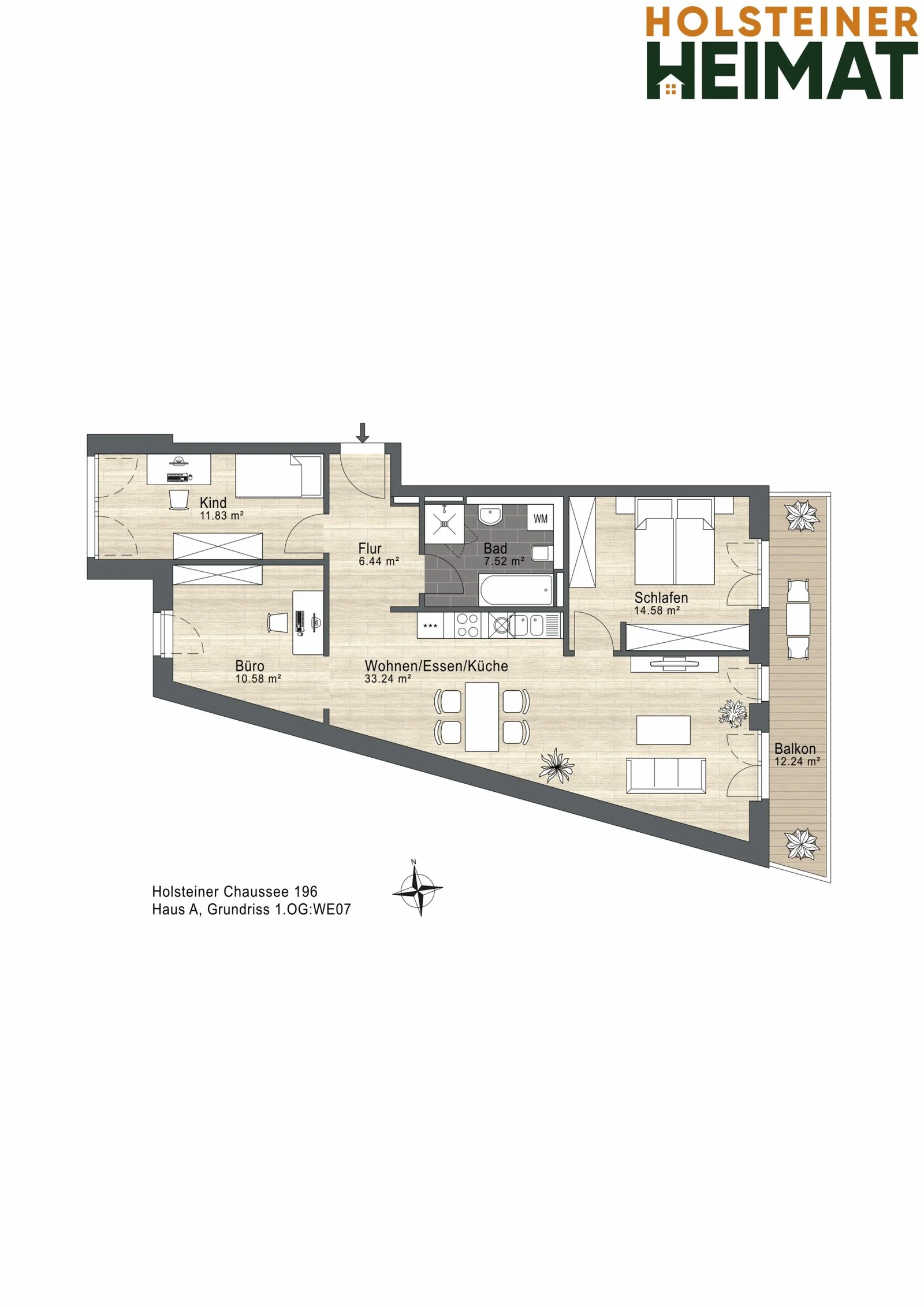 Grundriss Wohnung 07