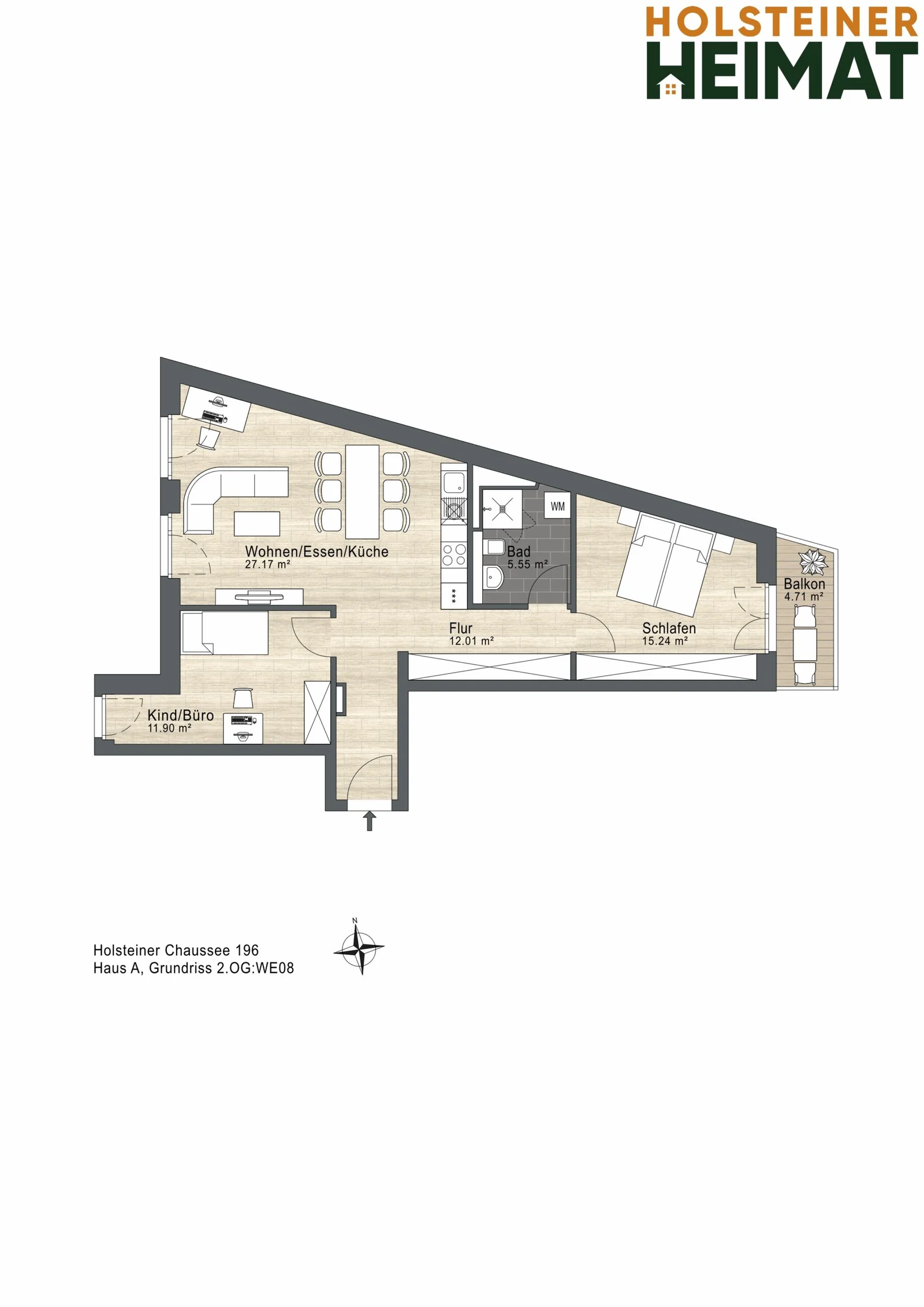 Grundriss Wohnung 08
