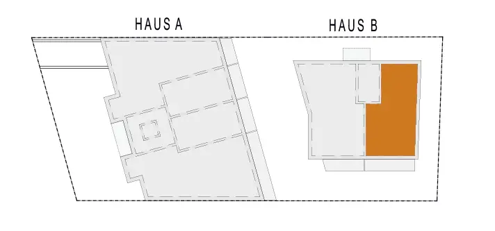 Lage der Wohnung 17 im Gebäude